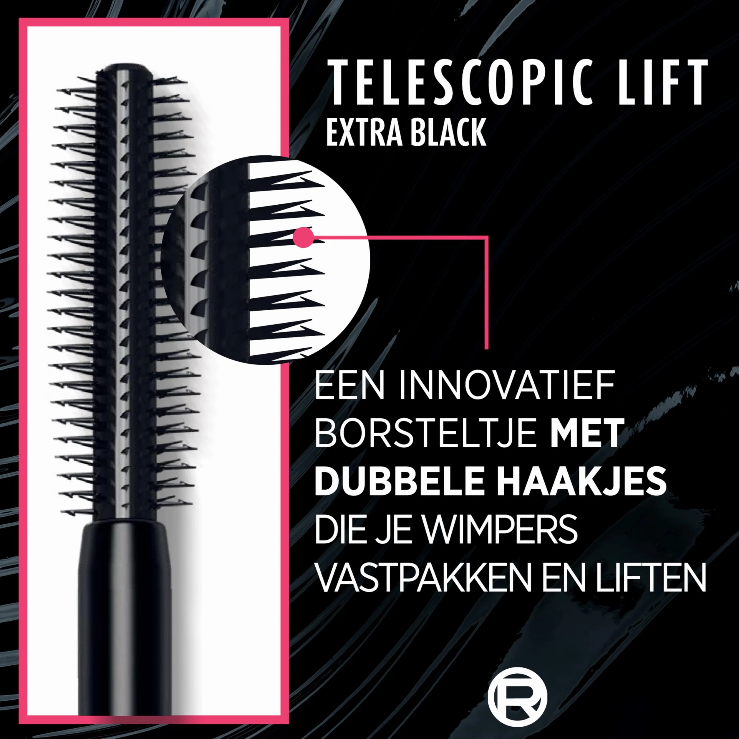 L’Oréal Paris Eye Makeup Telescopic Lift Extra Tusz do Rzęs, Czarny