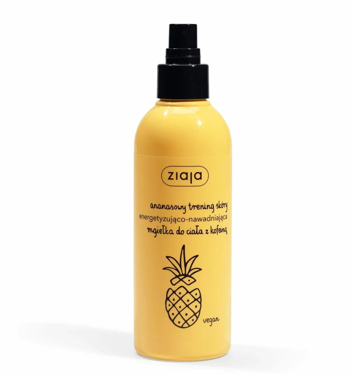 ZIAJA ANANAS MGIEŁKA NAWADNIAJĄCA Z KOFEINĄ