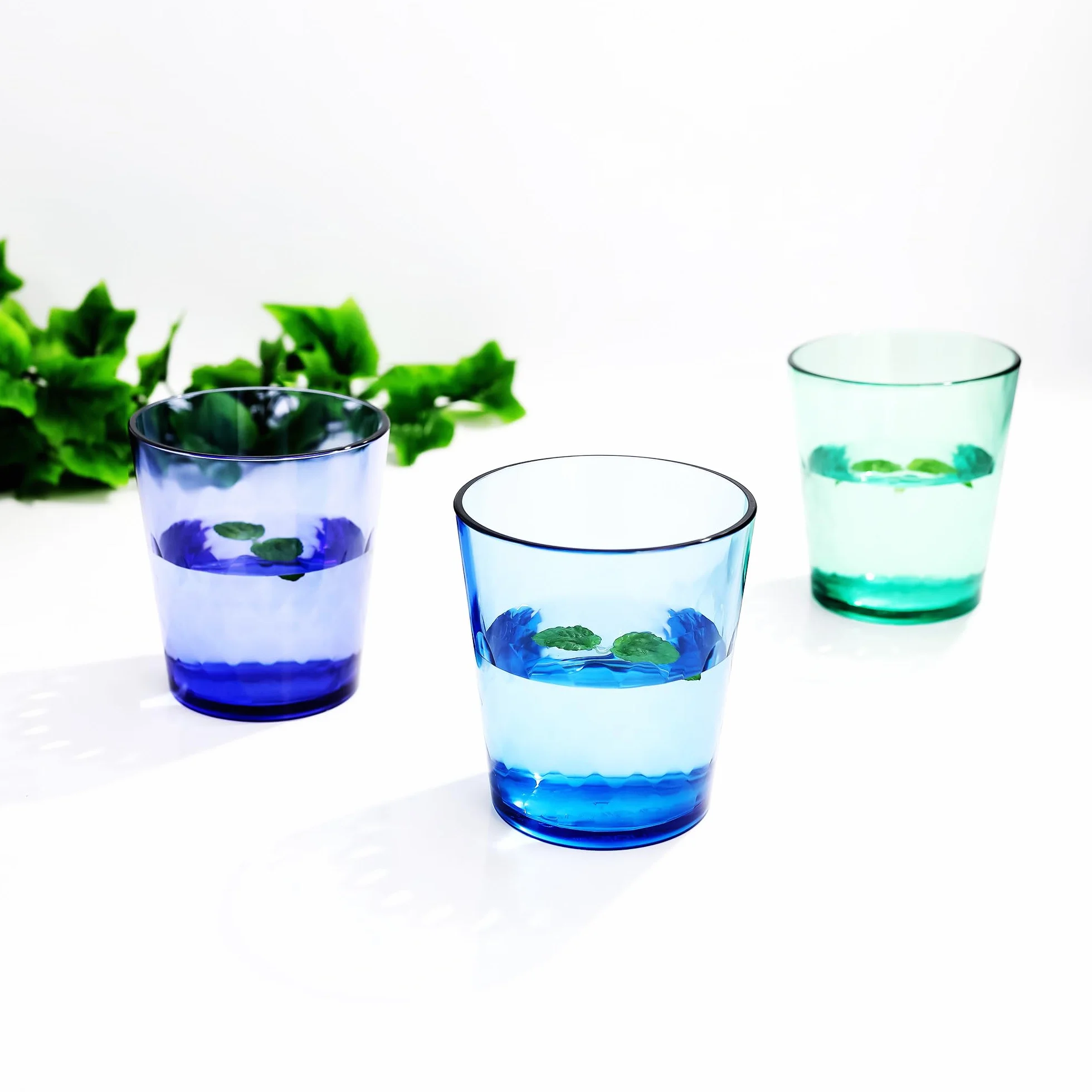 Szklanki akrylowe 400 ml nietłukące się zestaw 6 szt. bez BPA